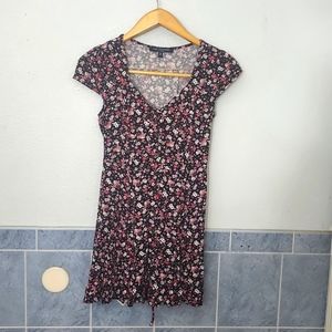 Button down flower dress